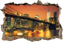 fototapeta-dziura-3d-naklejka-scienna-new-york-most-miasto-most