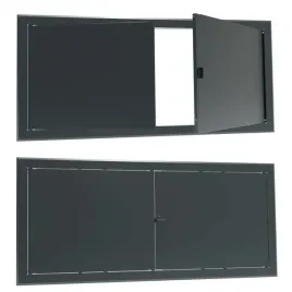 drzwiczki-rewizyjne-metalowe-120x60-grafit-ral7016-zamek-inst-wod-kan-gaz