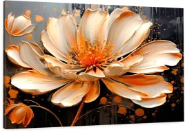 obraz-na-sciane-do-salonu-sypialni-abstrakcja-3d-lilia-kwiat-70x50-cm