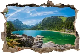 fototapeta-dziura-3d-naklejka-na-sciane-dekoracyjna-widok-na-jezioro