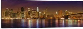 obraz-na-plotnie-panoramiczny-scienny-most-miasto-noca-new-york-120x40