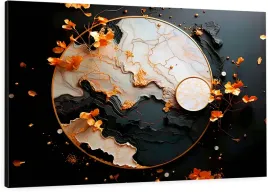 obraz-dekoracyjny-canvas-na-plotnie-abstrakcja-marmur-czarny-120x80