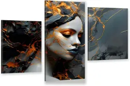 tryptyk-obraz-na-sciane-canvas-do-sypialni-abstrakcja-zloto-kobieta-marmur