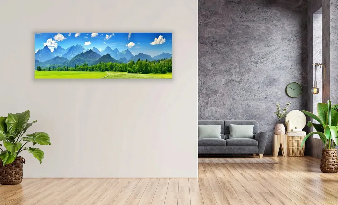 obraz-na-plotnie-panoramiczny-scienny-alpy-panorama-gor-120x40