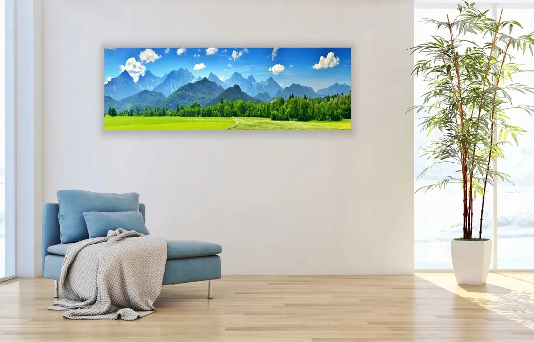 obraz-na-plotnie-panoramiczny-scienny-alpy-panorama-gor-120x40