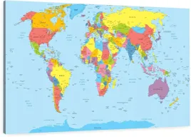 obraz-na-plotnie-canvas-na-sciane-dekoracyjny-mapa-swiata-kraje-100x70-cm