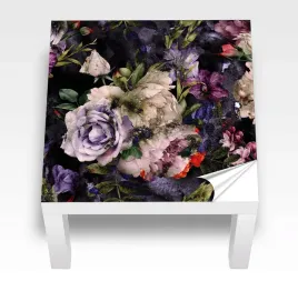 naklejka-na-stolik-kawowy-ikea-lack-pastelowe-kwiaty-laminowana-55x55-cm