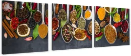 obraz-na-plotnie-tryptyk-do-kuchni-jadalni-scienny-ziola-przyprawy-chili