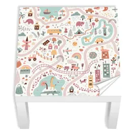 naklejka-na-stolik-dla-dzieci-ikea-tory-droga-miasto-laminowana-55x55-cm
