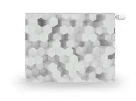 magnes-mata-na-kaloryfer-szare-heksagony-80x60