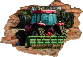 naklejka-scienna-dekoracyjna-dla-dzieci-dziura-3d-traktor-maszyny-rolnicze