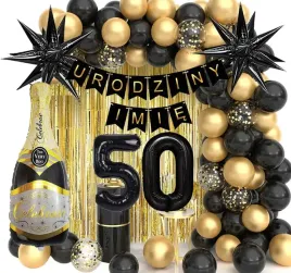 scianka-dekoracje-zestaw-balonow-na-50-urodziny-dowolne-imie-81-szt