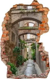 naklejki-na-sciane-fototapeta-dziura-591-uliczka
