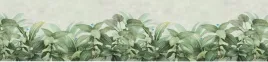 fototapeta-do-kuchni-samoprzylepna-beton-liscie