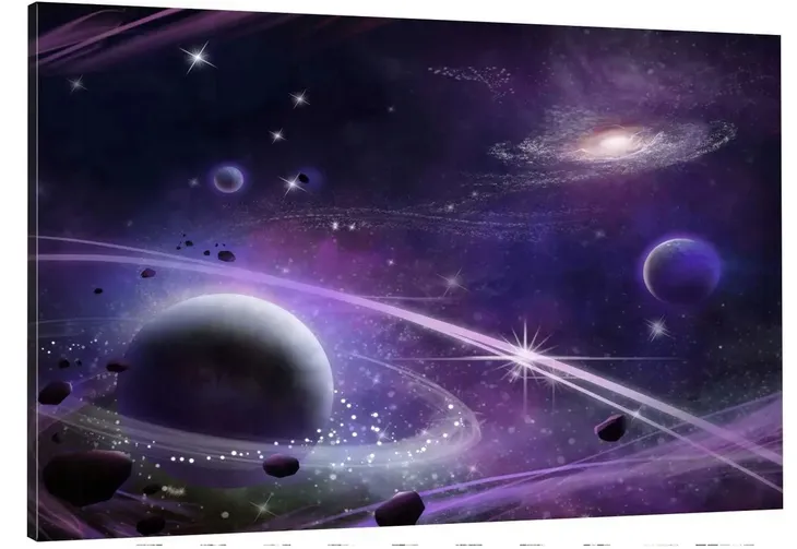 obraz-na-plotnie-kosmos-planety-70x50