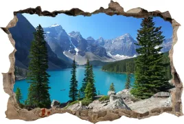 fototapeta-dziura-3d-naklejka-dekoracyjna-widok-na-jezioro-gory