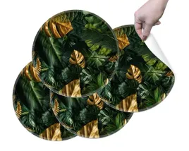 podkladki-na-stol-nowoczesne-trwale-z-winylu-zlota-monstera-zestaw-4-sztuk