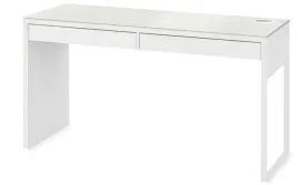 mata-na-biurko-ikea-micke-142x50-przezroczysta