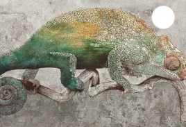 mata-ochronna-na-biurko-micke-zielony-dostojny-kameleon-73x50-cm