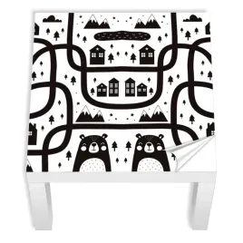 naklejka-na-stolik-dla-dzieci-ikea-droga-czarno-biala-laminowana-55x55-cm