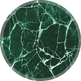 elegancka-mata-pod-fotel-okragla-marmur-zielony