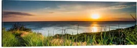 obraz-na-plotnie-do-salonu-panoramiczny-zachod-slonca-natura-morze-120x40