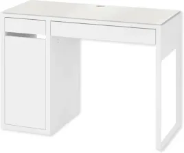 mata-na-biurko-ikea-micke-105x50-przezroczysta