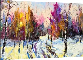 obraz-na-plotnie-abstrakcja-zima-110x70-980-wzorow
