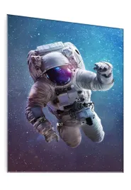 obraz-na-szkle-szklany-kosmos-astronauta-70x50