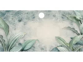 mata-ochronna-na-biurko-ikea-micke-liscie-monstera