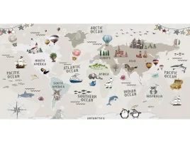 mata-podklad-na-biurko-winylowa-120x60-mapa-swiata-dla-dzieci-zwierzatka