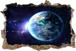 fototapeta-dziura-3d-naklejka-ziemia-kosmos-glob