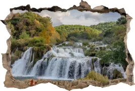 fototapeta-dziura-3d-naklejka-na-sciane-wodospady