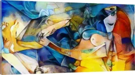 obraz-panorama-reprodukcja-picassa-100x40