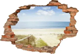 fototapeta-3d-dziura-w-scianie-samoprzylepna-naklejka-plaza-piasek-morze