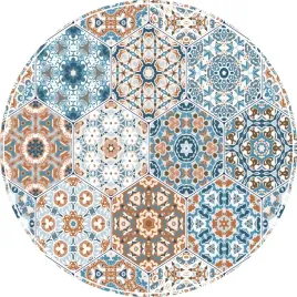 mata-pod-krzeslo-okragla-100cm-niebieska-mandala