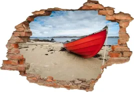 fototapeta-3d-samoprzylepna-na-sciane-naklejka-3d-lodz-na-plazy-plaza-160cm