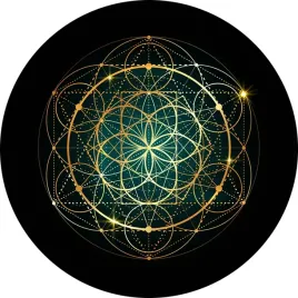 mata-pod-fotel-okragla-100-kwiat-zycia-flower-life