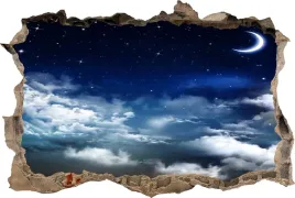 naklejki-na-sciane-fototapeta-3d-dziura-niebo-noca