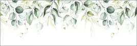 fototapeta-do-kuchni-zielone-liscie-350x60cm