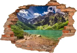 fototapeta-3d-samoprzylepna-naklejka-scienna-dekoracyjna-gory-potok-gorski