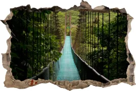 fototapeta-dziura-3d-naklejka-scienna-most-linowy