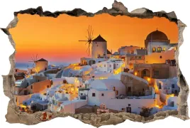 fototapeta-dziura-3d-naklejka-na-sciane-grecja