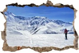 fototapeta-dziura-3d-naklejka-na-sciane-gory-zima