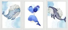 zestaw-3-obrazki-plakaty-a3-ocean-wieloryb-balony