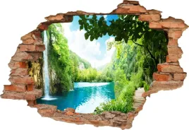fototapeta-3d-samoprzylepna-naklejka-do-salonu-wodospad-natura-las