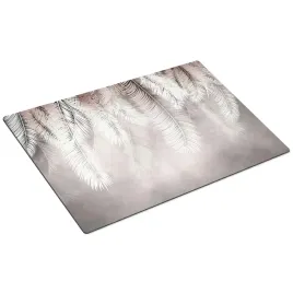 podkladka-na-stol-pod-ekspres-i-kubki-do-kawy-liscie-palmy-szare-49x33-cm