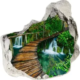 naklejki-na-sciane-scienne-3d-dziura-most-las-106