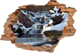 fototapeta-3d-samoprzylepna-naklejka-dekoracyjna-zima-wodospad-las