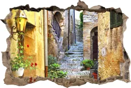 naklejki-na-sciane-fototapeta-3d-dziura-uliczka